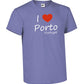 T-shirt Kids I Love Porto