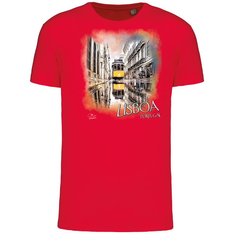 T-Shirt Algodão Biológico Espelho Lisboa