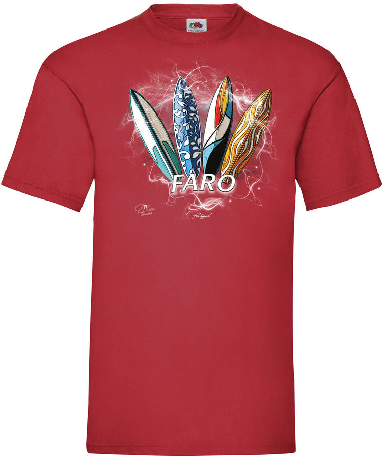 T-shirt Surfboards Faro