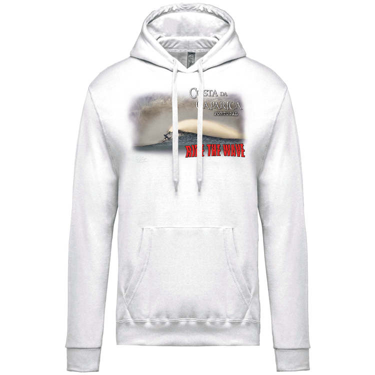 Sweatshirt Kariban com Capuz Ride the Wave Caparica