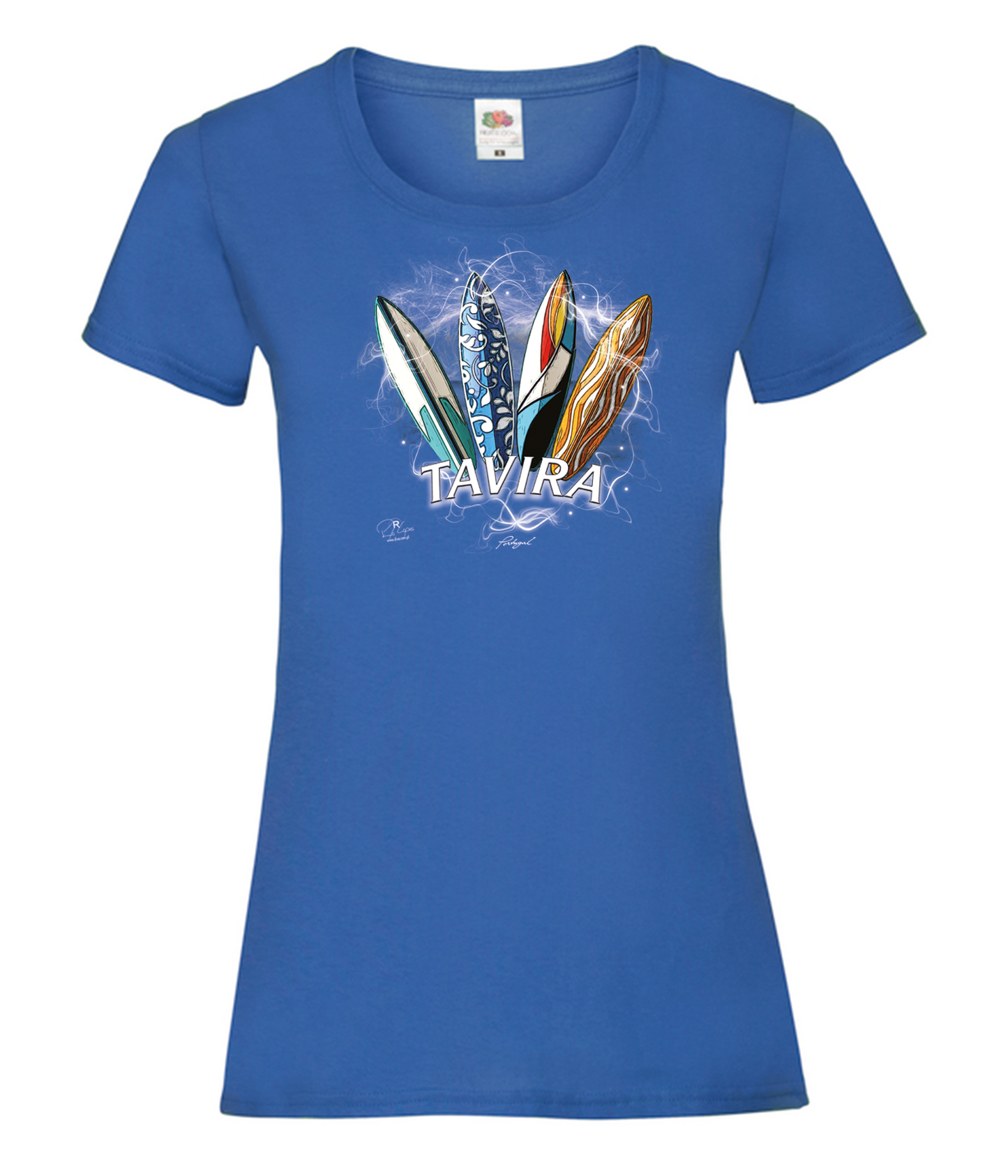 T-shirt Senhora Surfboards Tavira