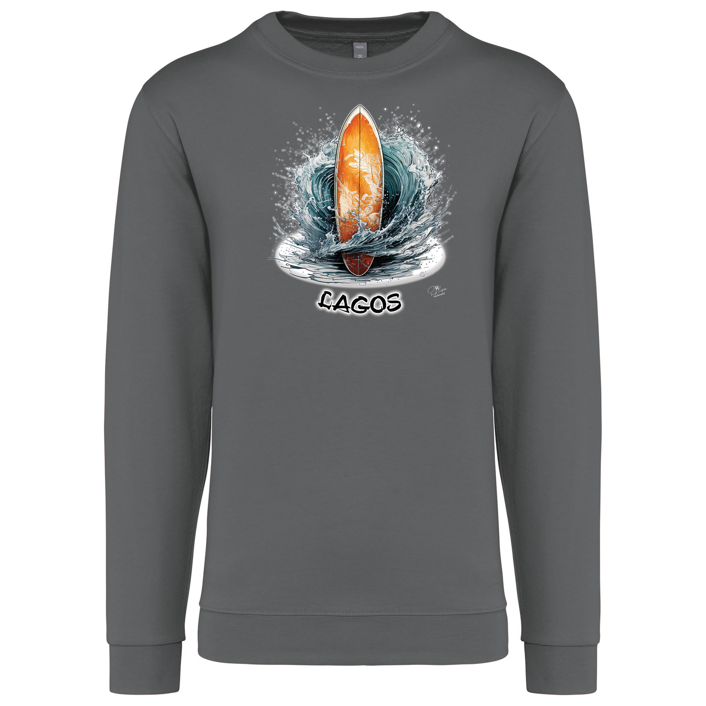Sweatshirt Kariban sem Capuz Prancha Lagos