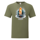 T-shirt Fruit of the Loom, Iconic, 150g, Prancha Nazaré