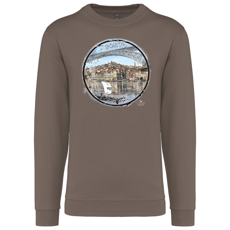 Sweatshirt Kariban sem Capuz Selo Porto