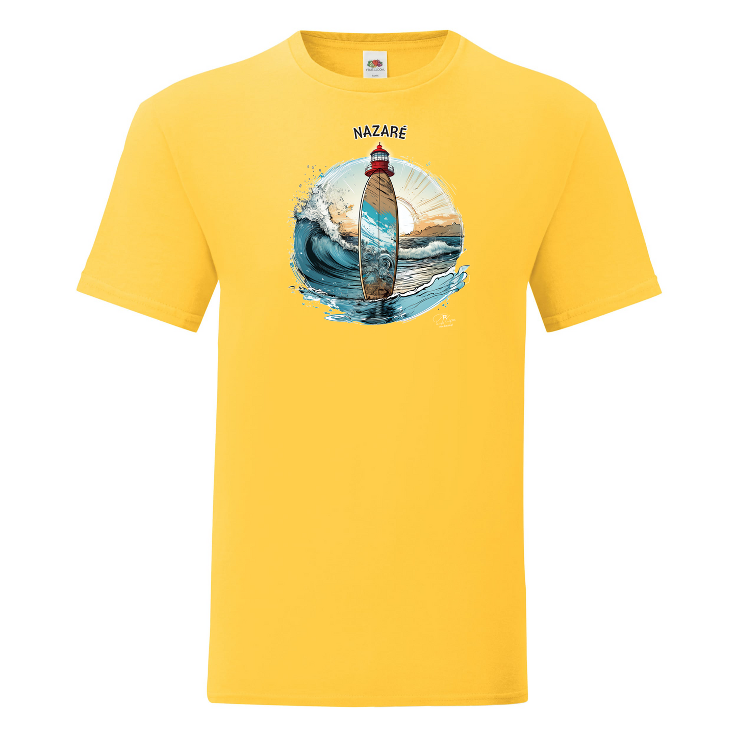 T-shirt Fruit of the Loom, Iconic, 150g, Sol Nazaré