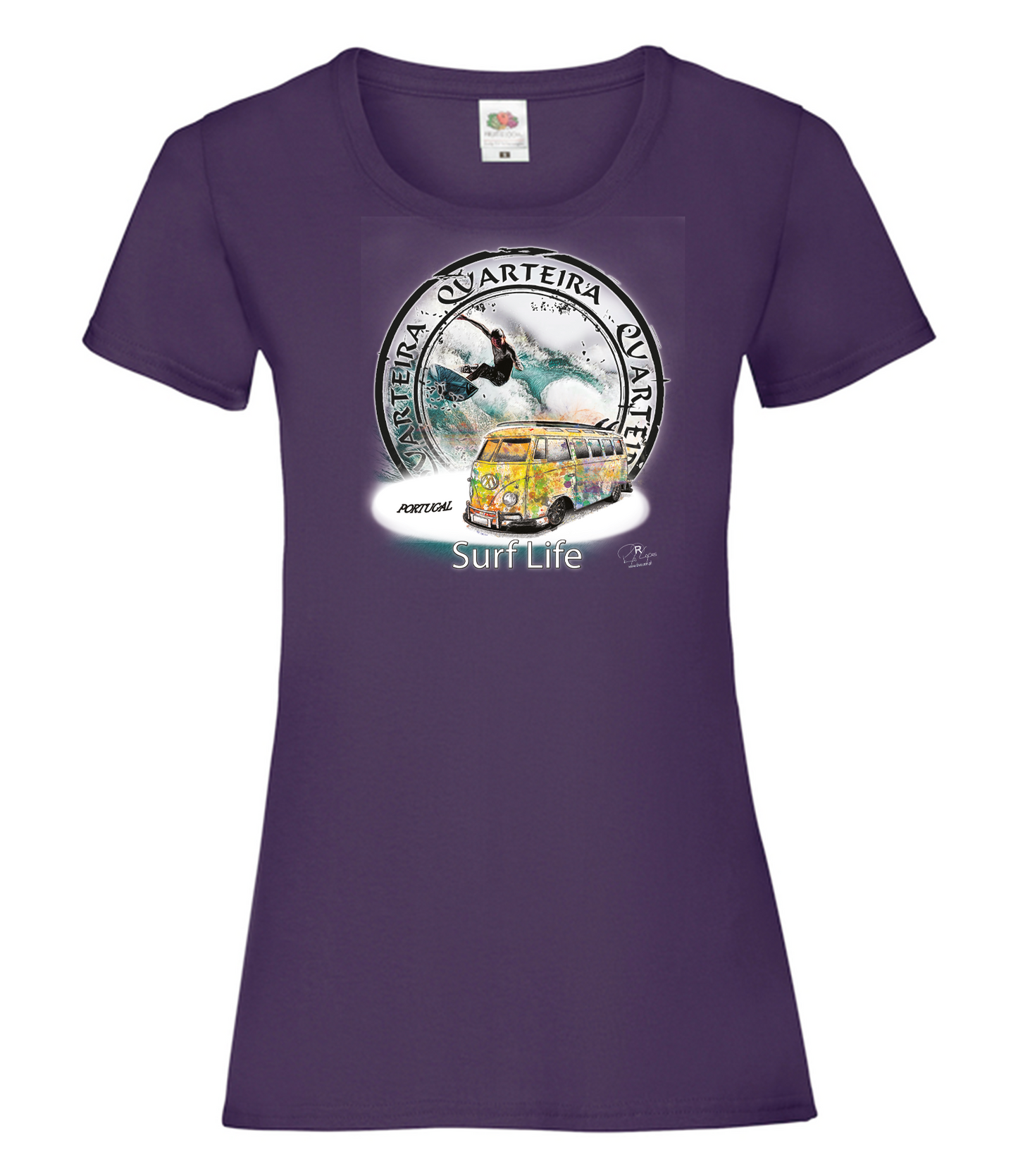 T-shirt Senhora Surf Life Quarteira