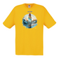 T-shirt Fruit of the Loom, Original 145g, Sol Nazaré
