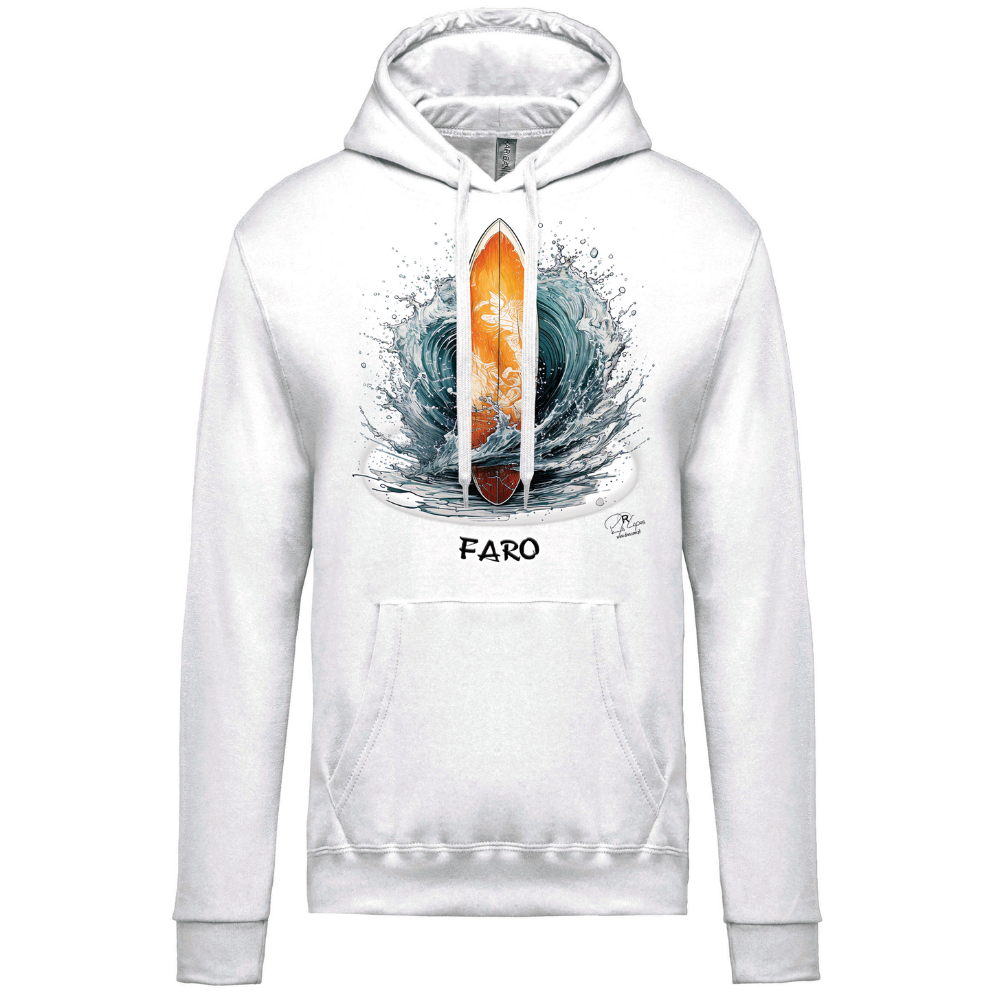 Sweatshirt Kariban com Capuz Prancha Faro