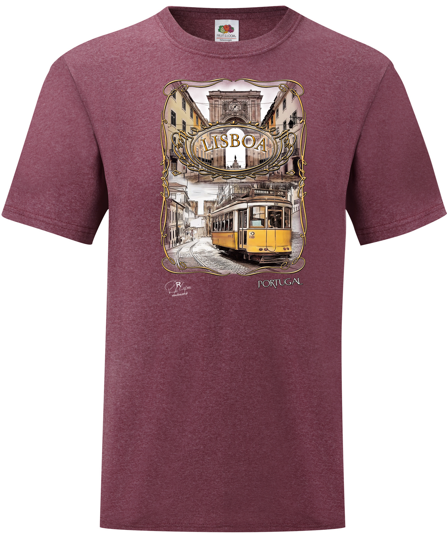 T-shirt Gold