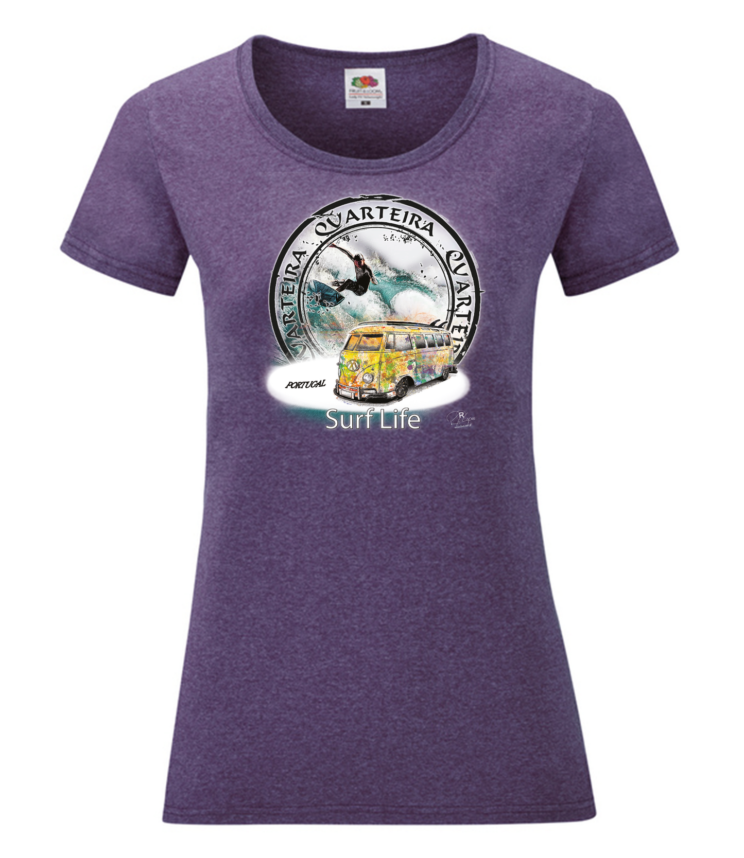T-shirt Senhora Surf Life Quarteira