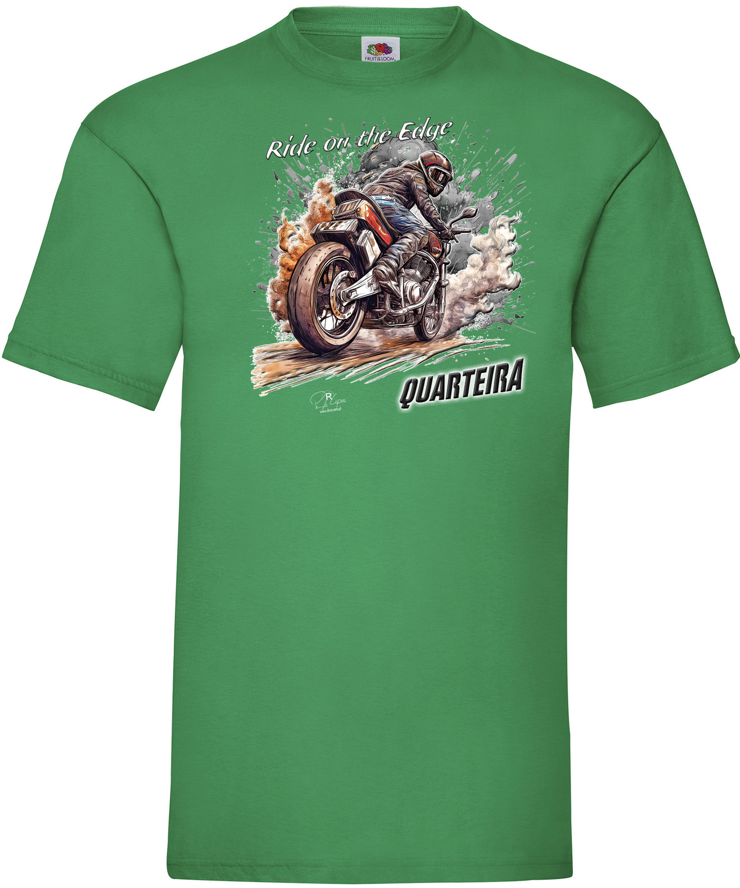 T-shirt Ride on the Edge Quarteira