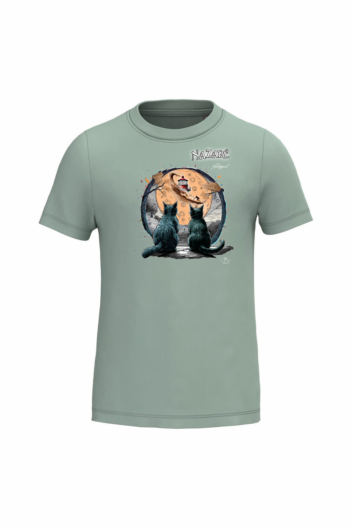 T-shirt de Criança Kariban Luar Nazaré