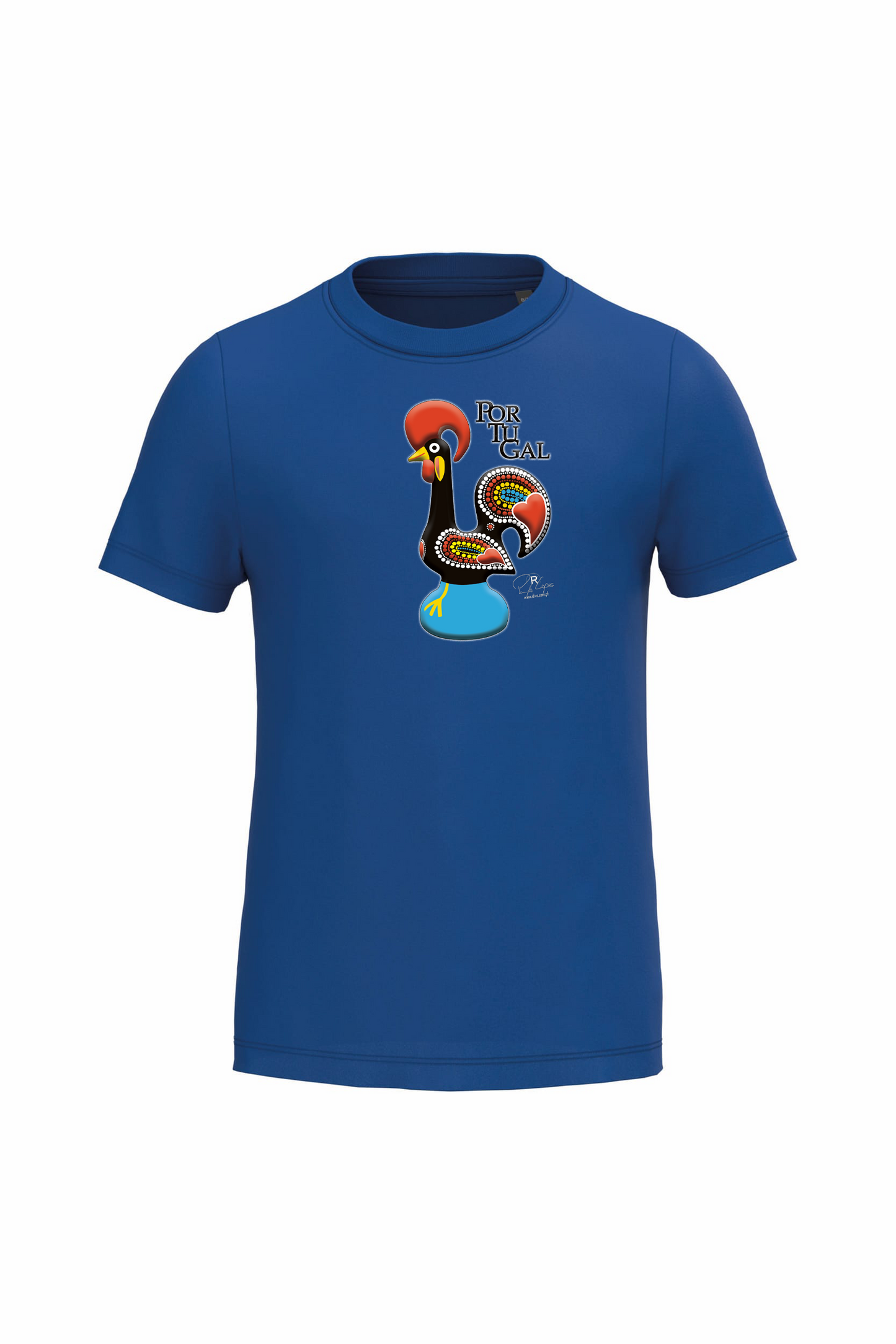 T-shirt de Criança Kariban Galo de Barcelos