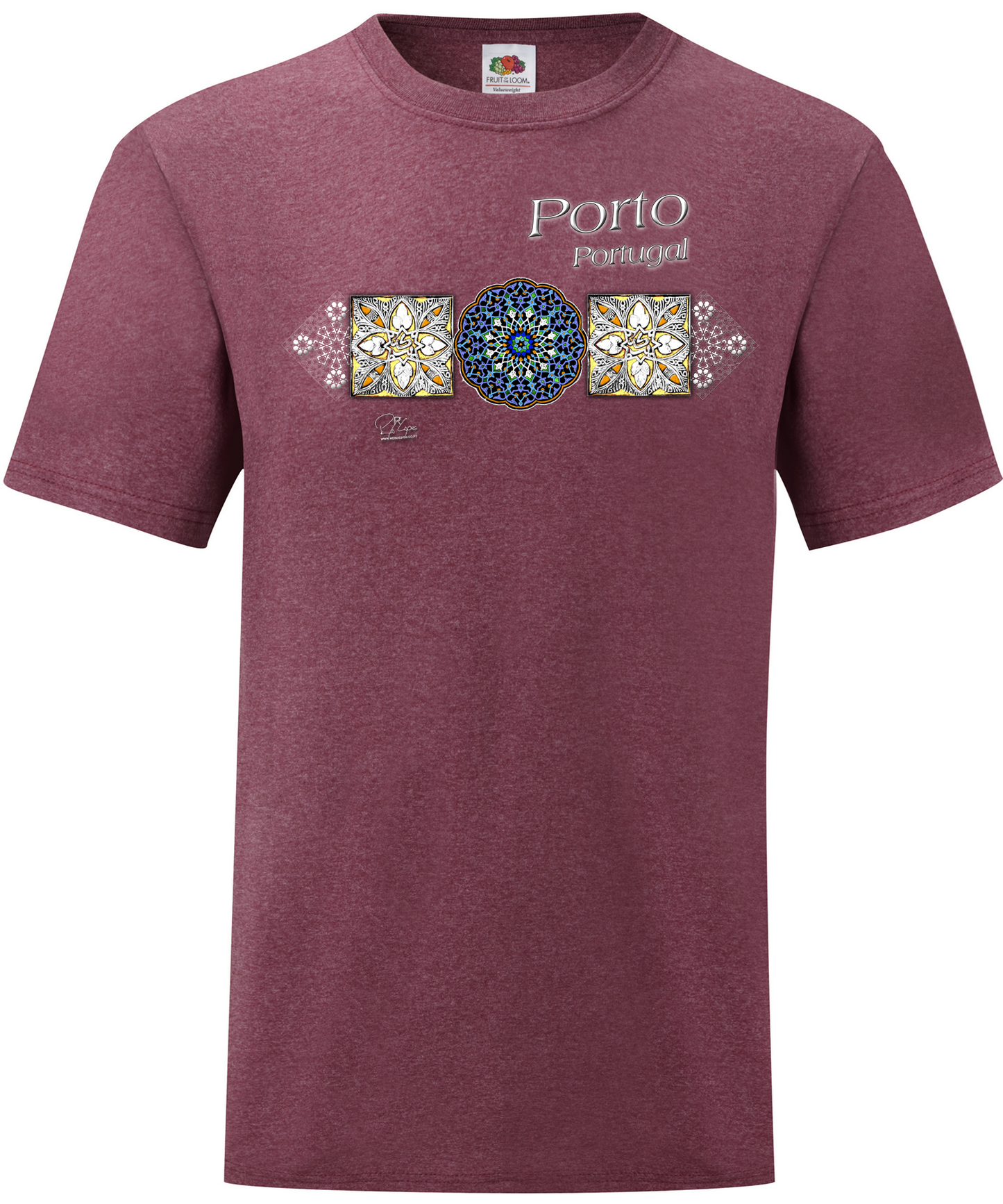 T-shirt Azulejo Árabe Porto