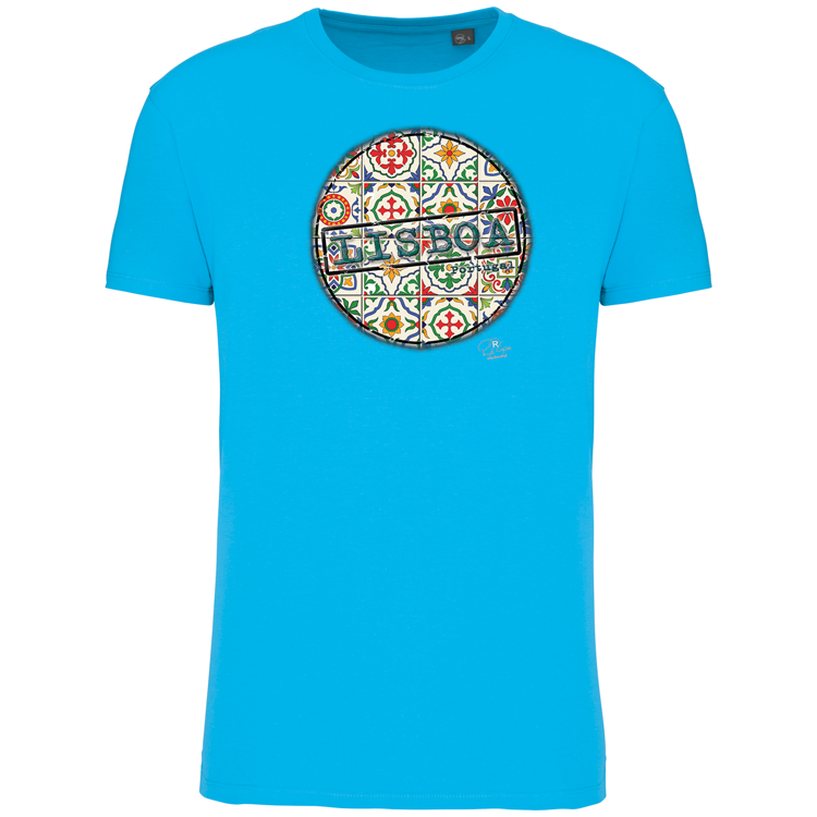 T-Shirt Algodão Biológico Pin Lisboa