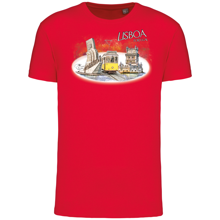 T-Shirt Algodão Biológico Monumentos Belém