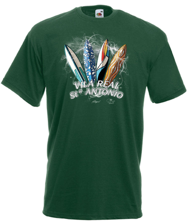 T-shirt Surfboards Vila Real Stº António