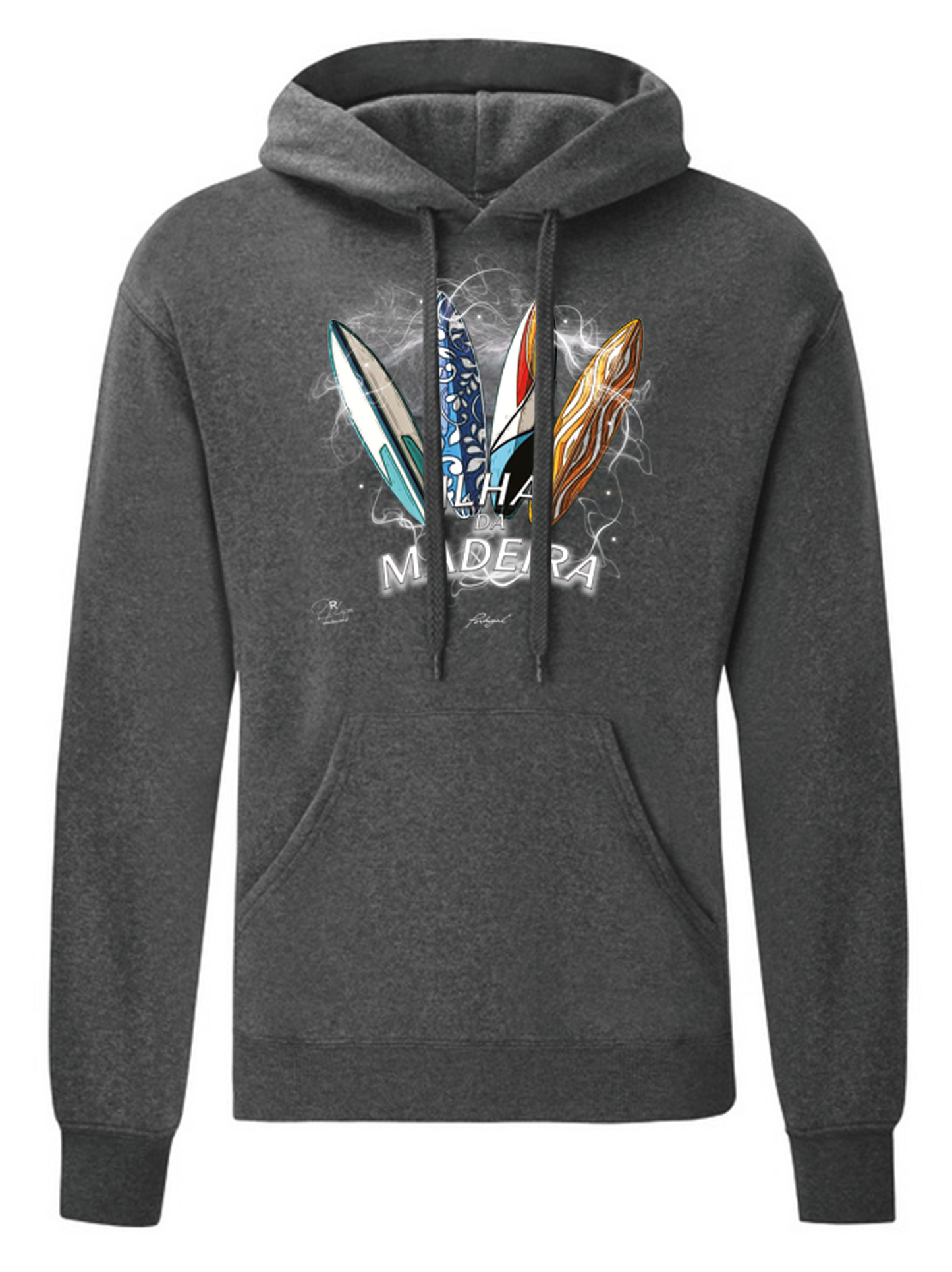 Sweatshirt Surfboards lha da Madeira
