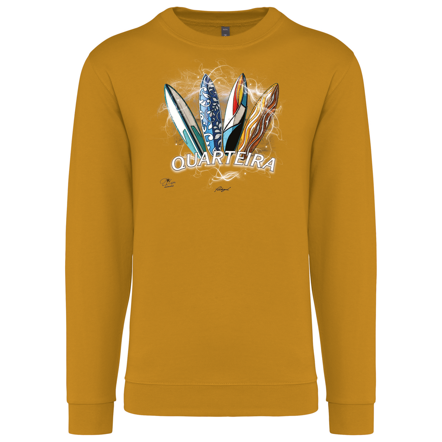 Sweatshirt Kariban sem Capuz Surfboards Quarteira