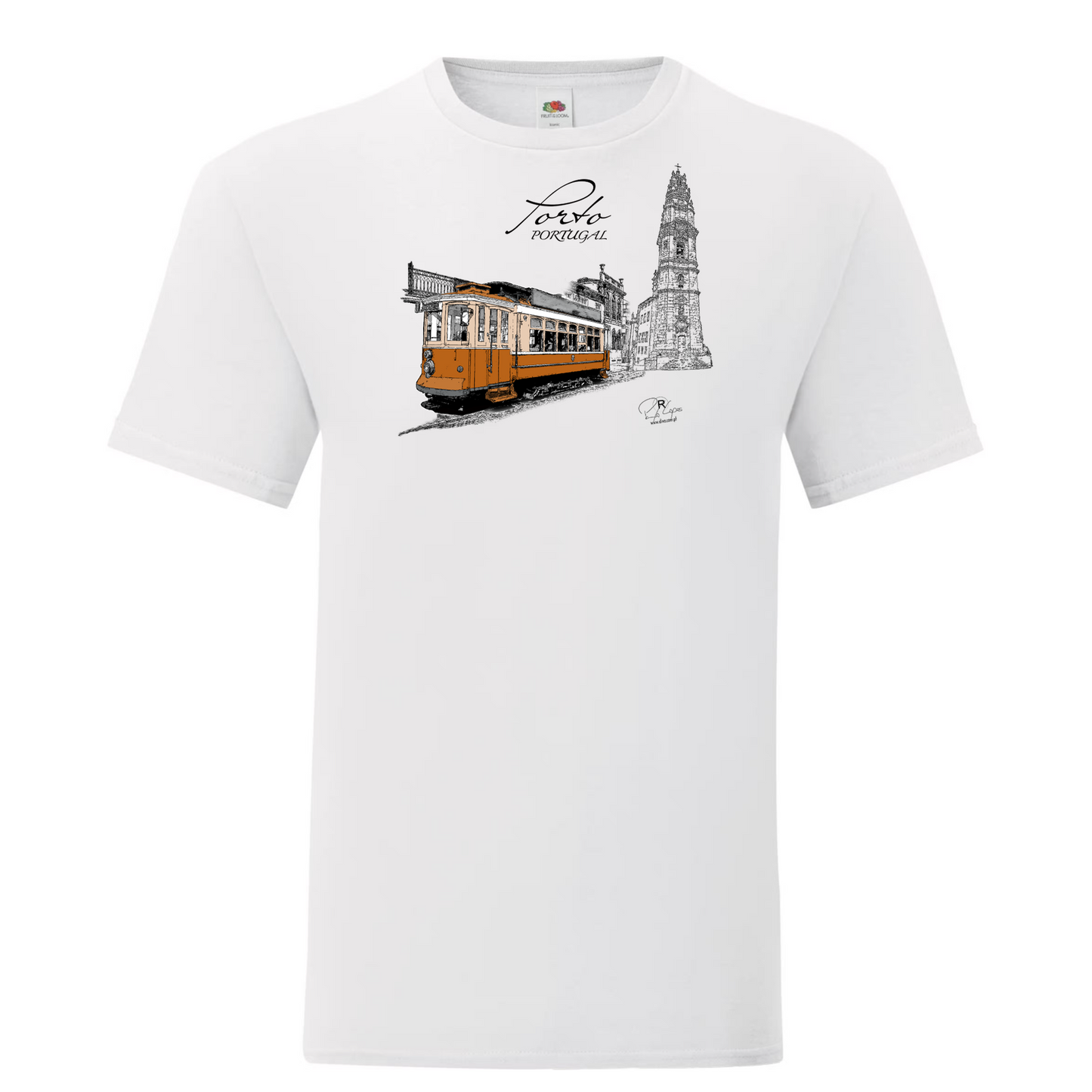 T-shirt Fruit of the Loom, Iconic, 150g, Clérigos
