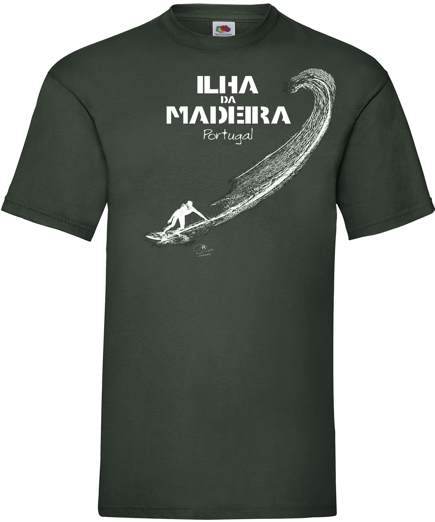 T-shirt Surf Ilha da Madeira