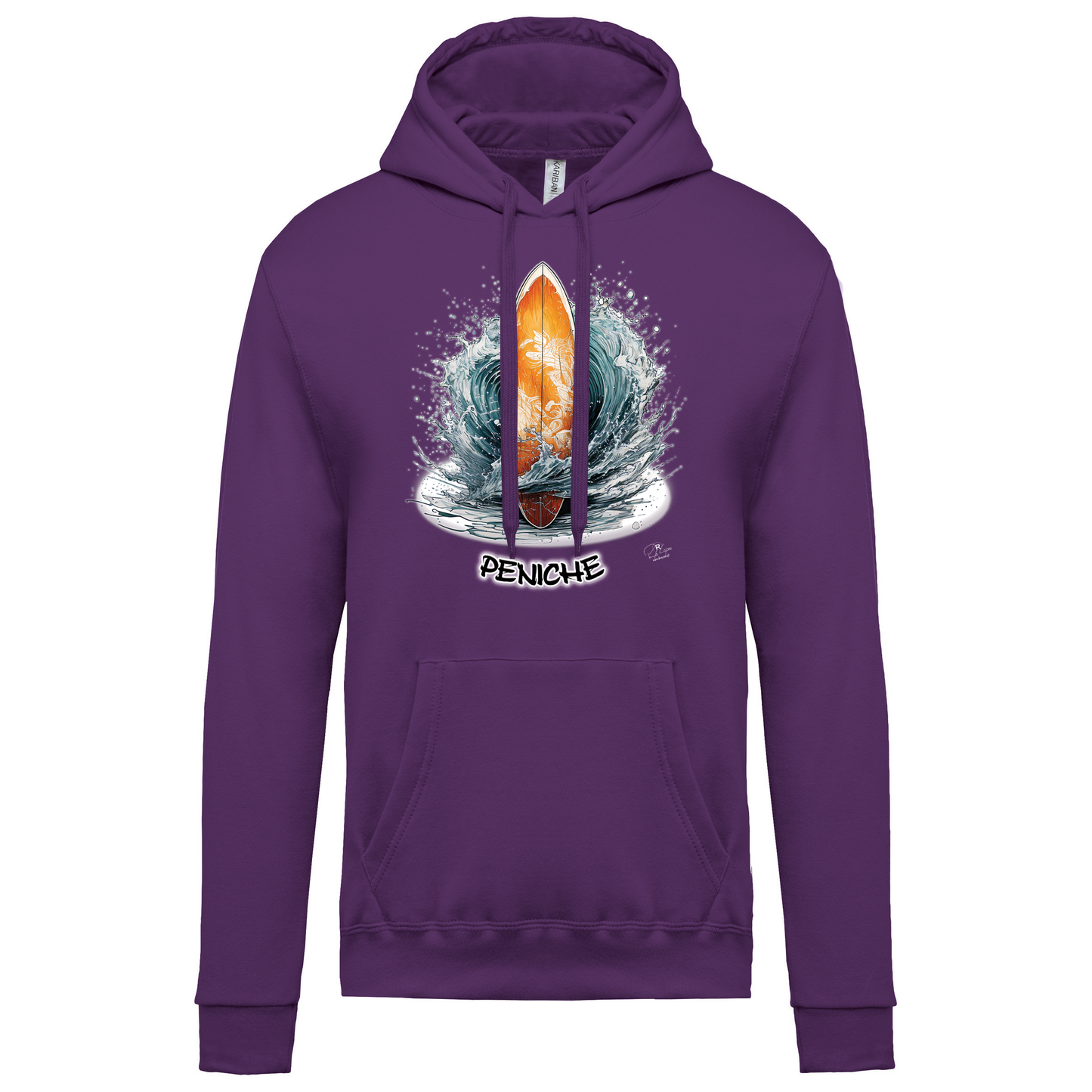 Sweatshirt Kariban com Capuz Prancha Peniche