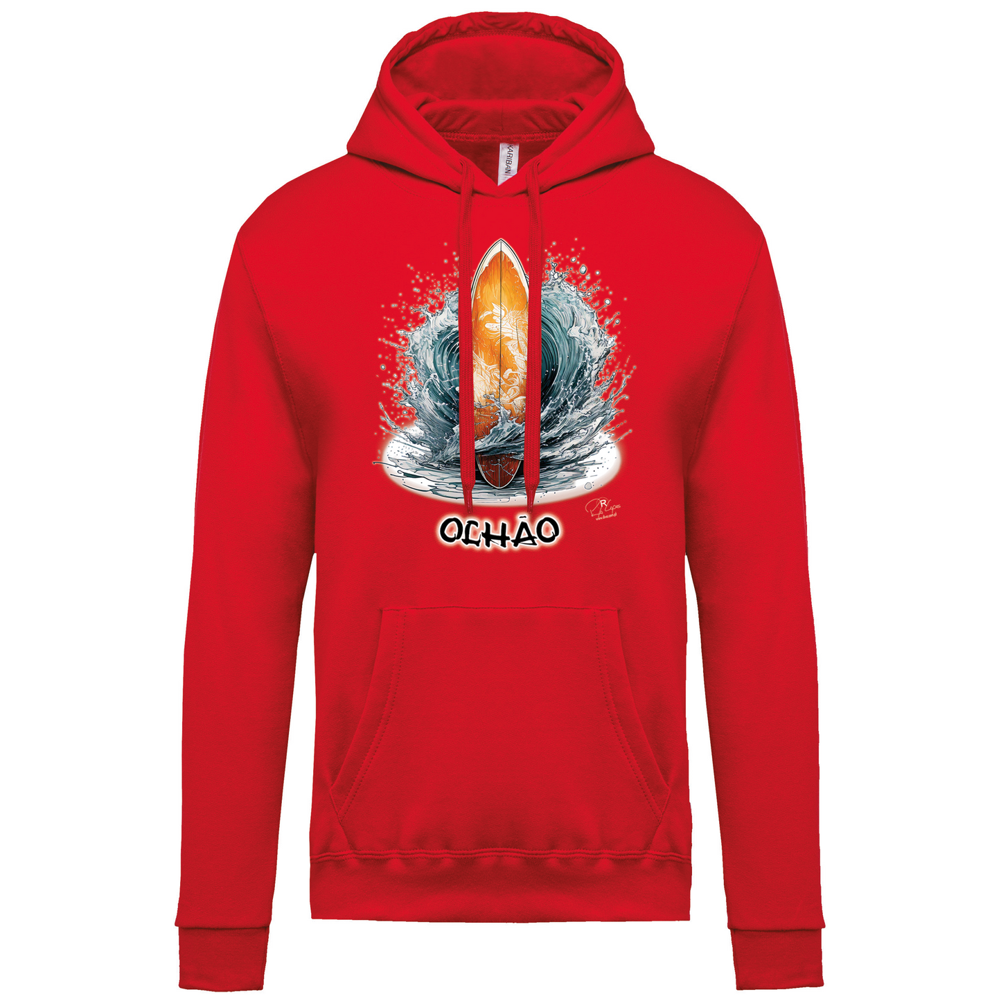 Sweatshirt Kariban com Capuz Prancha Olhão