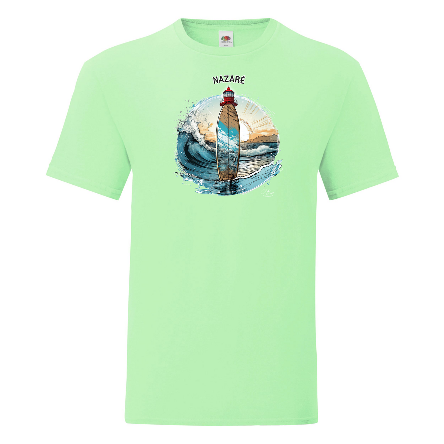 T-shirt Fruit of the Loom, Iconic, 150g, Sol Nazaré