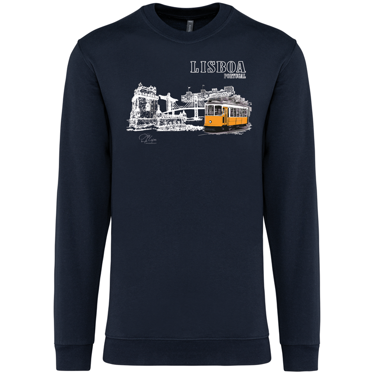 Sweatshirt Kariban sem Capuz Monumentos Lisboa