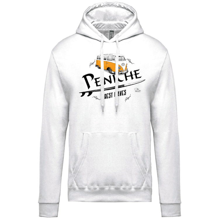 Sweatshirt Kariban com Capuz Pão de Forma Peniche