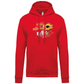 Sweatshirt Kariban com Capuz Madeira Flowers