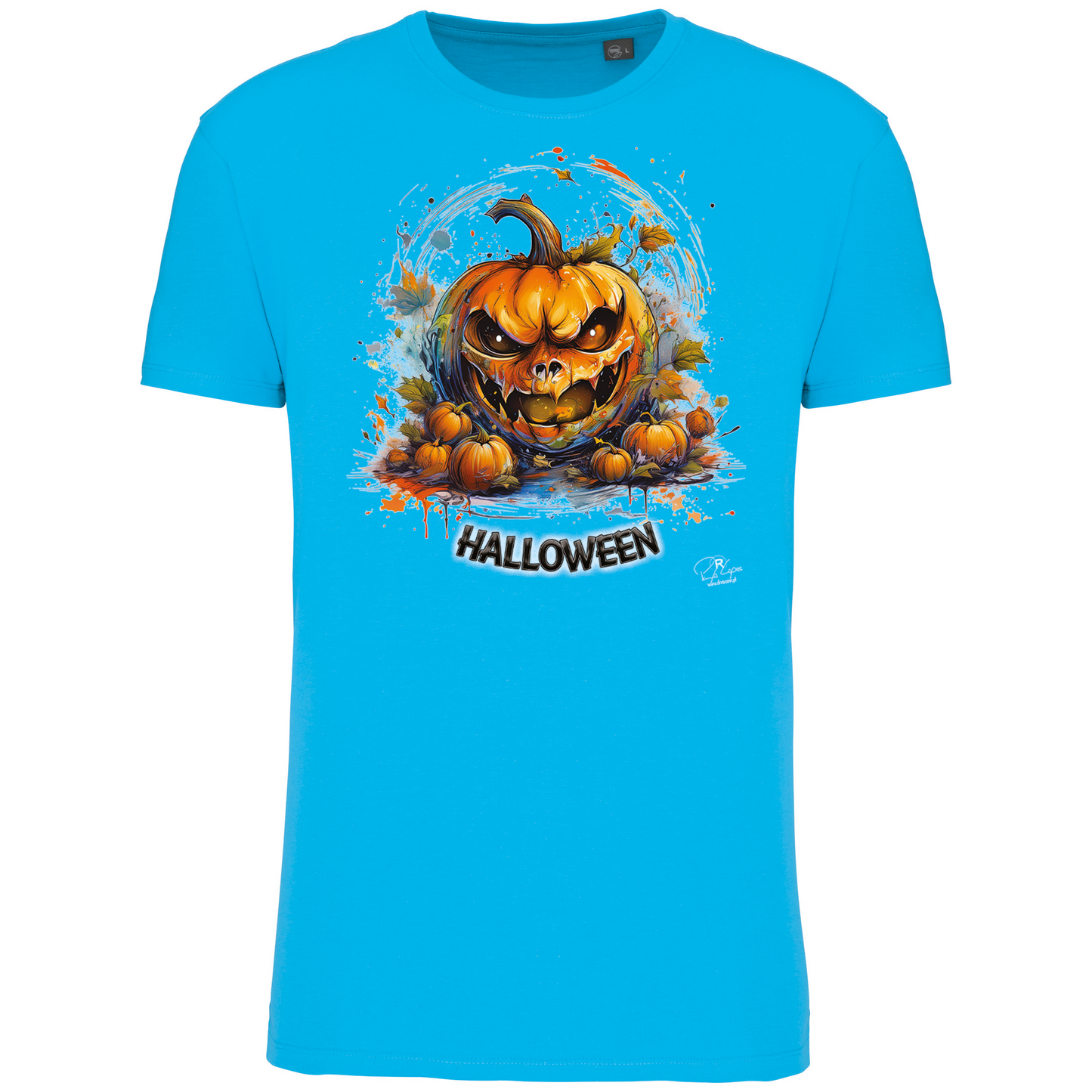 T-Shirt Algodão Biológico Abóbora