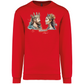 Sweatshirt Kariban sem Capuz King and Queen Óbidos