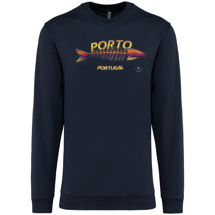 Sweatshirt Kariban sem Capuz Espinha Porto