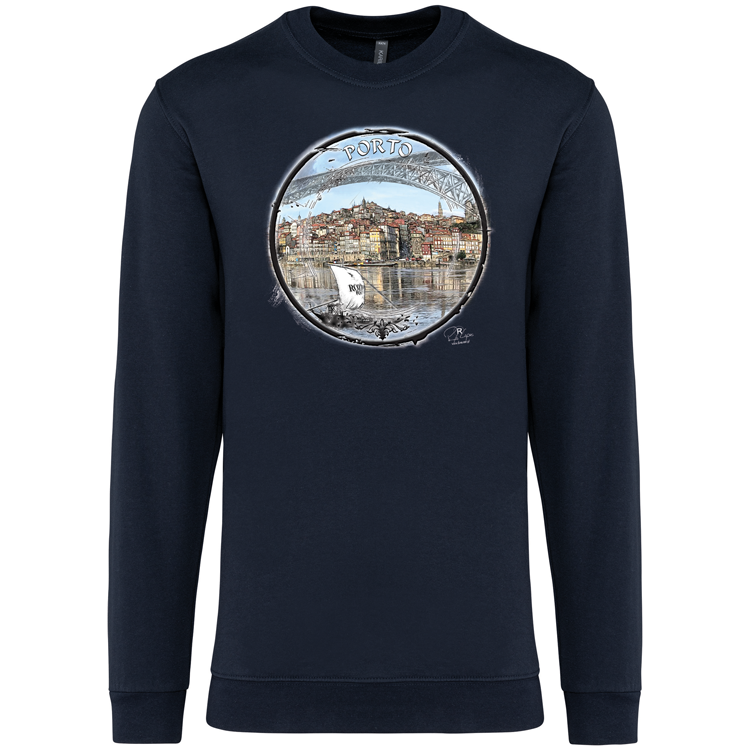 Sweatshirt Kariban sem Capuz Selo Porto