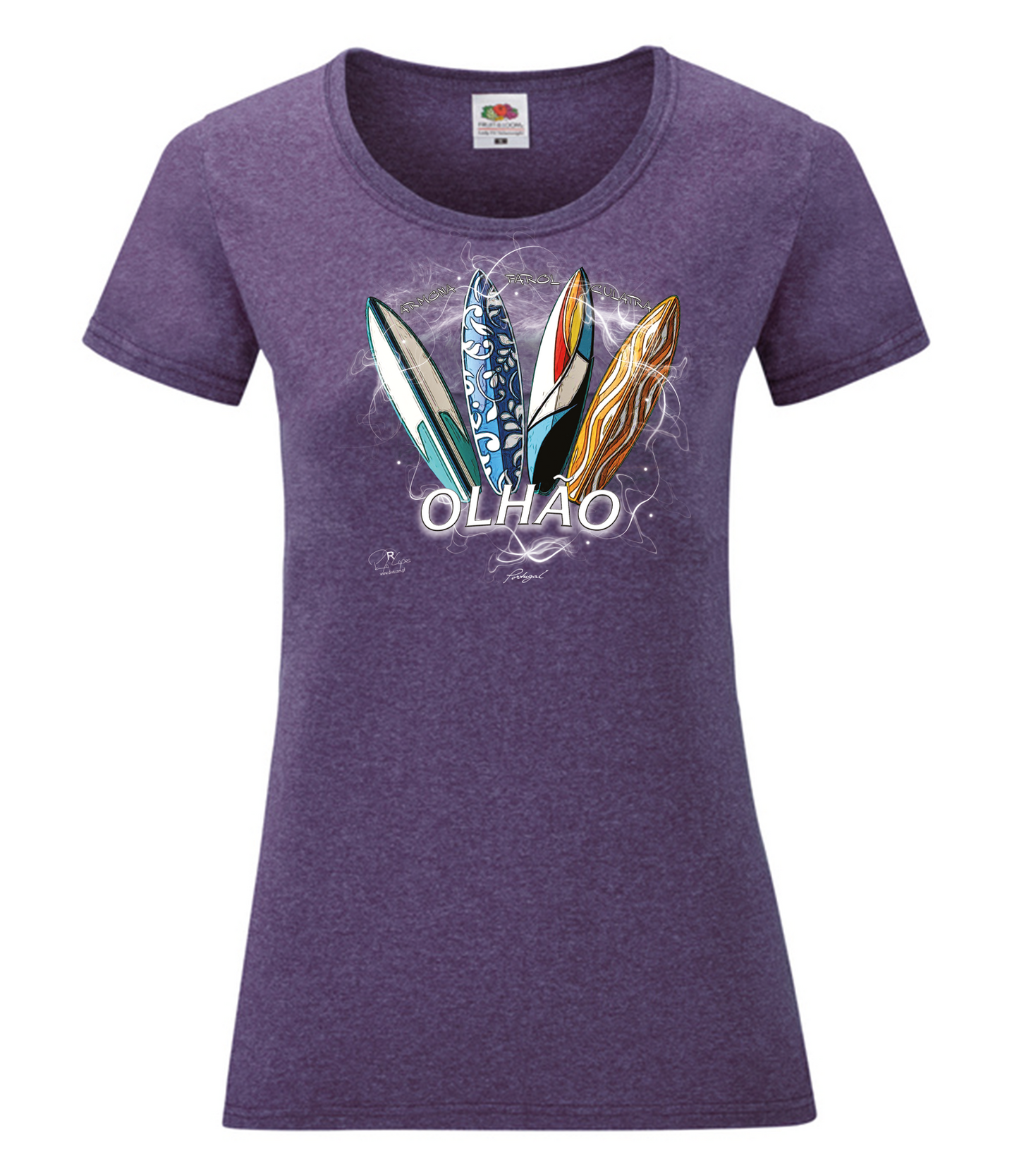 T-shirt Senhora Surfboards Olhão
