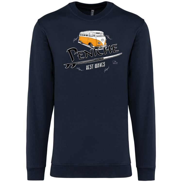 Sweatshirt Kariban sem Capuz Pão de Forma Peniche