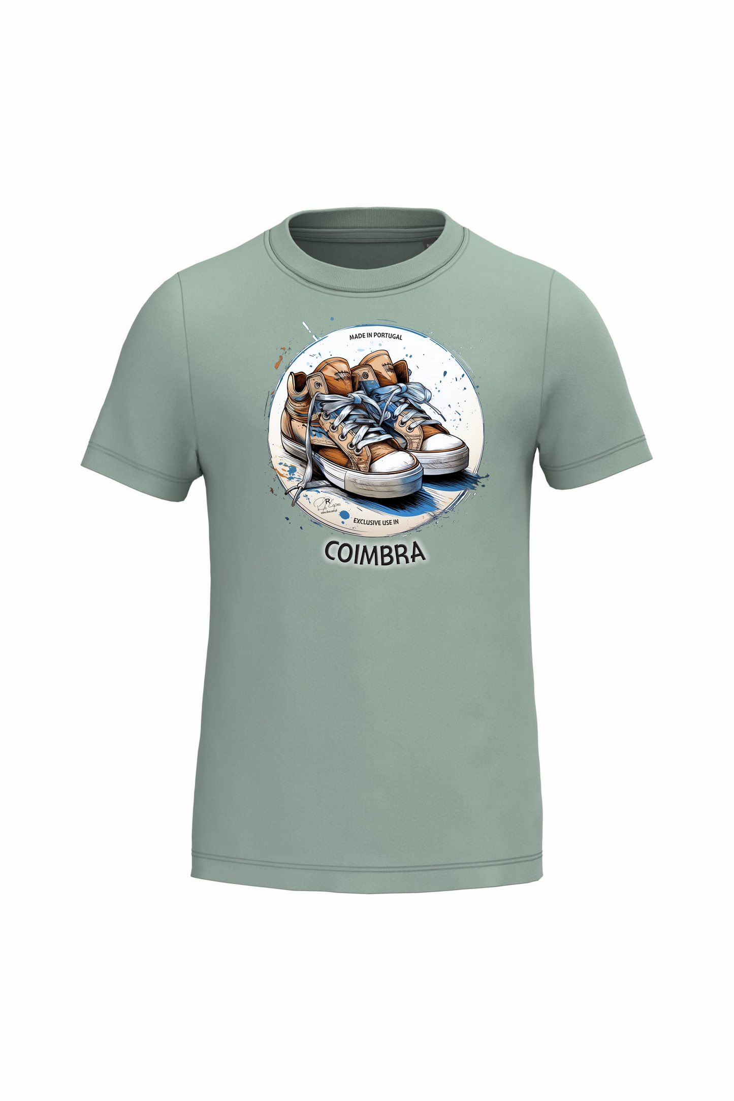 T-shirt de Criança Kariban Exclusive Coimbra