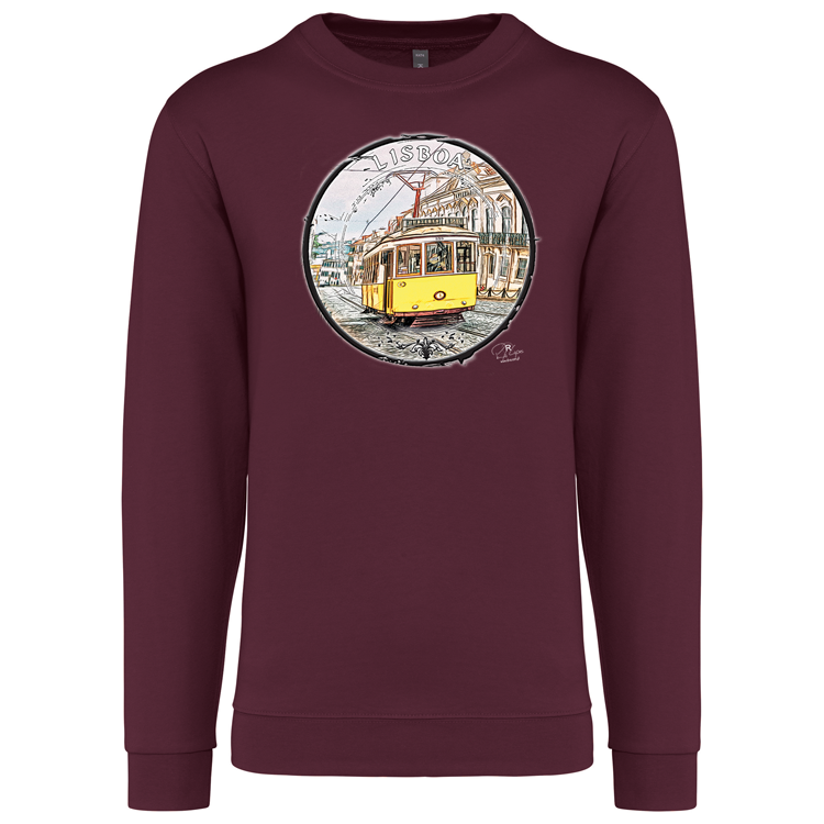 Sweatshirt Kariban sem Capuz Calçada do Combro
