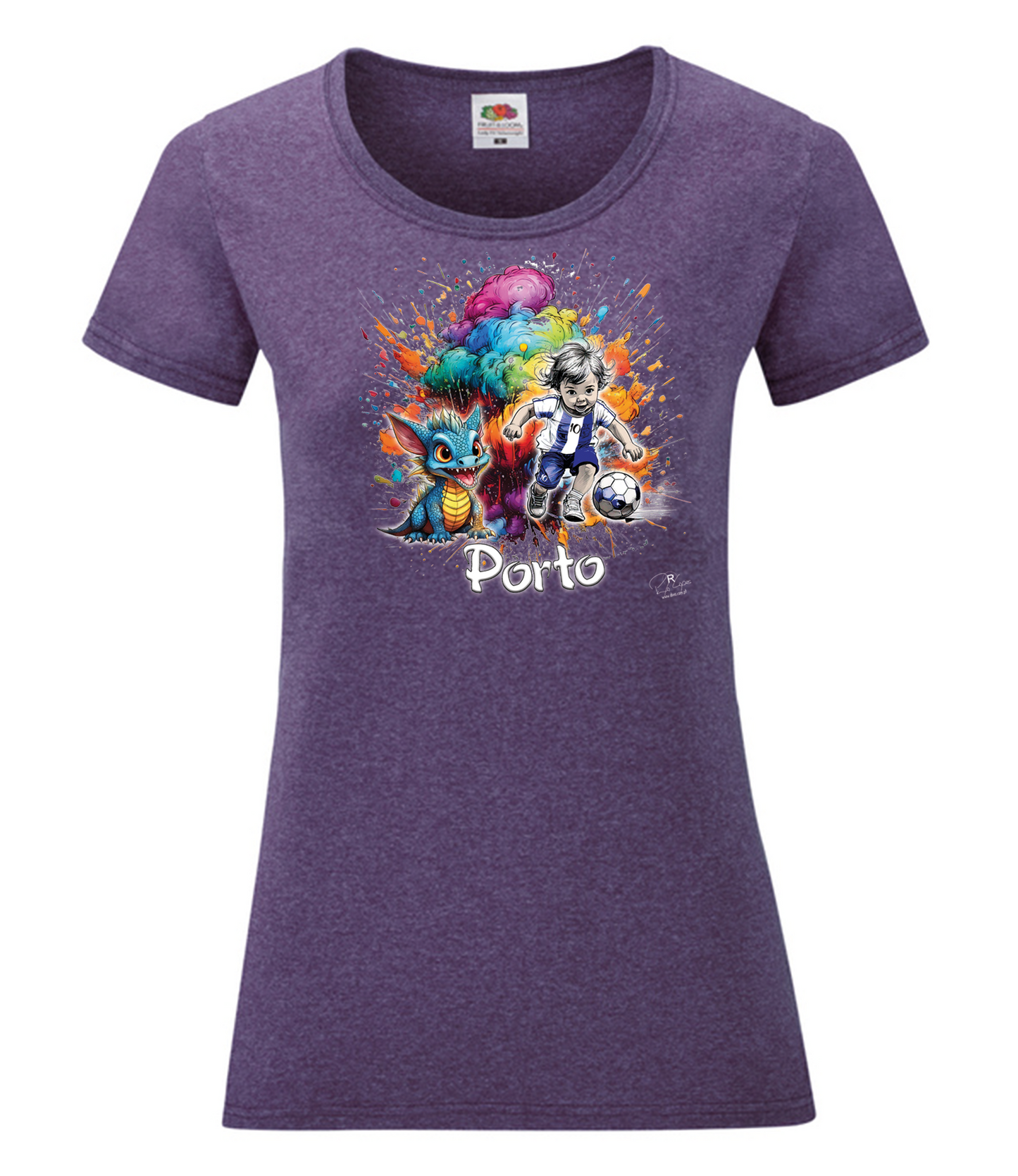 T-shirt Senhora 10 Porto