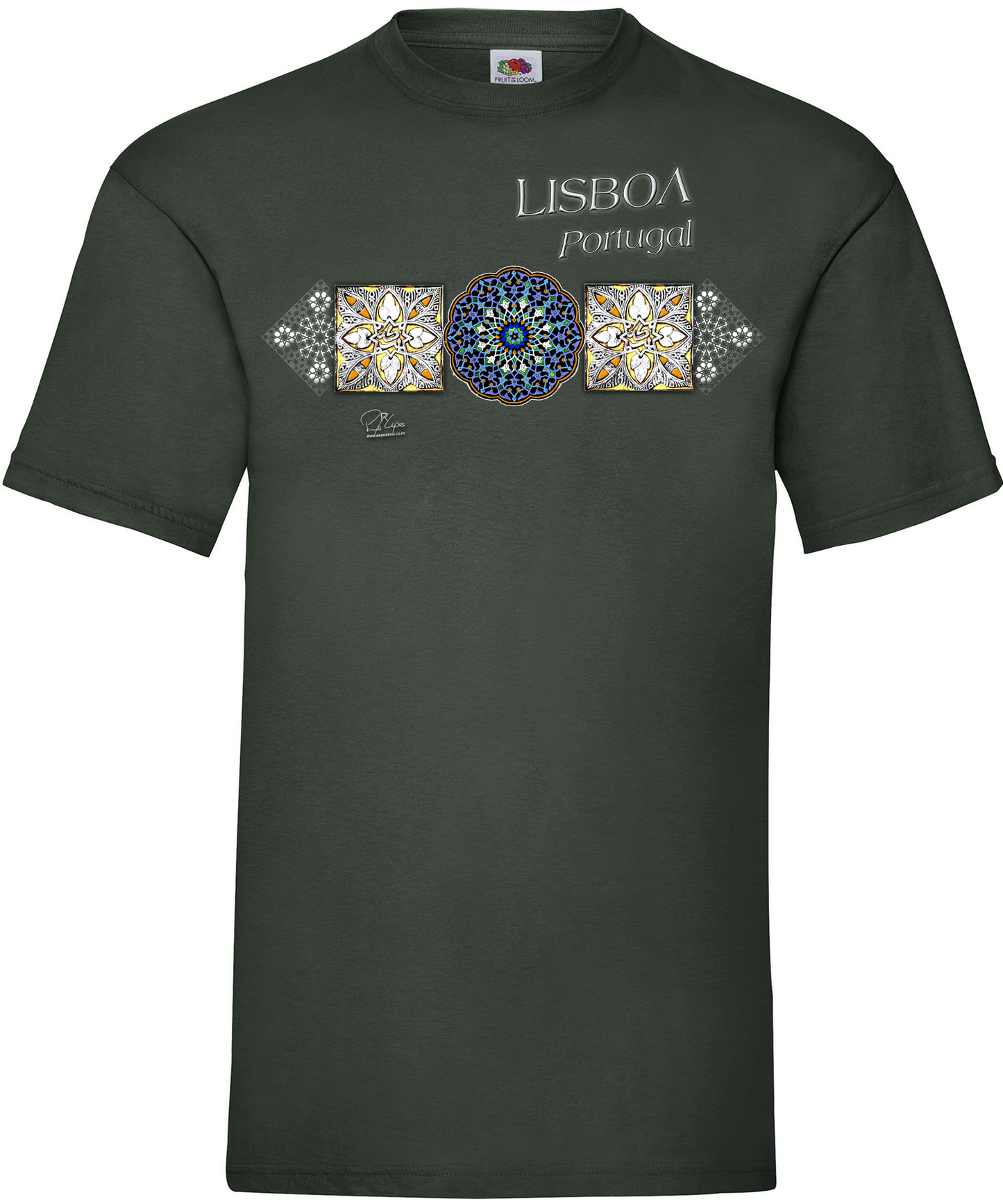 T-shirt Azulejo Árabe Lisboa