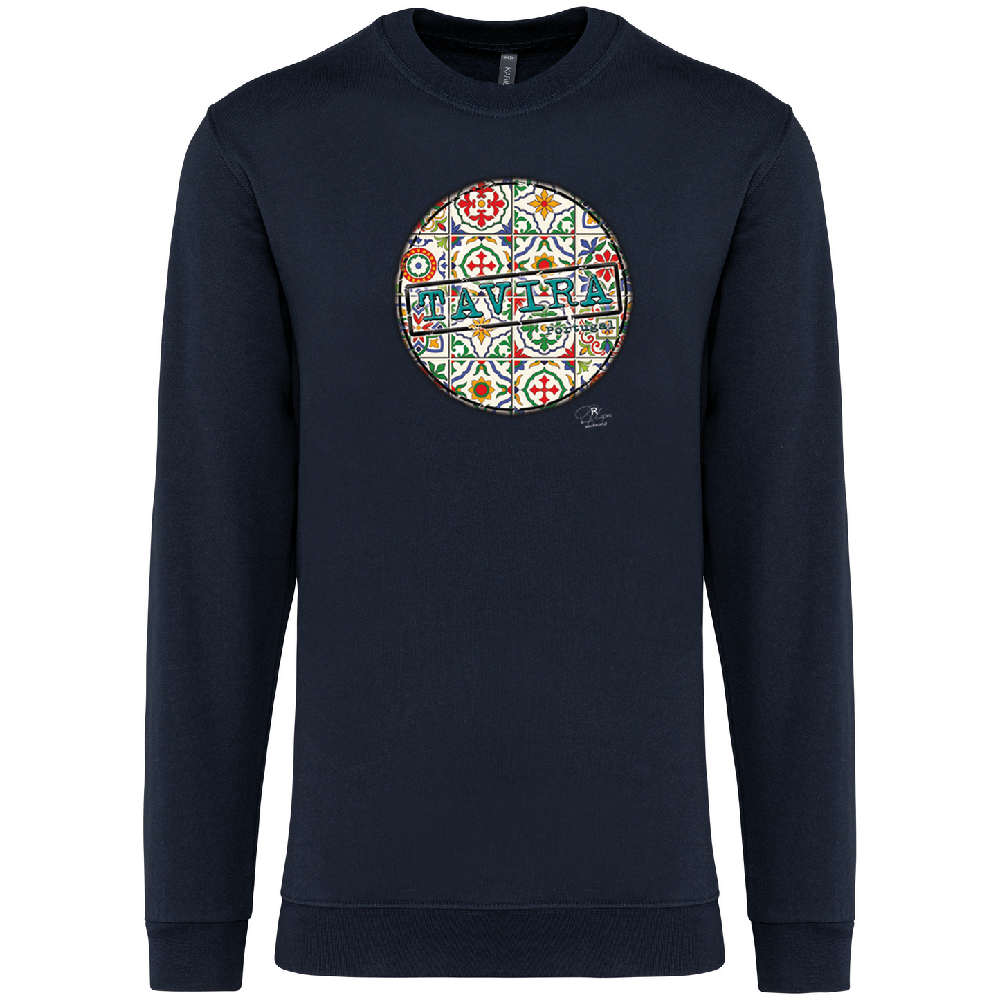Sweatshirt Kariban sem Capuz Pin Tavira