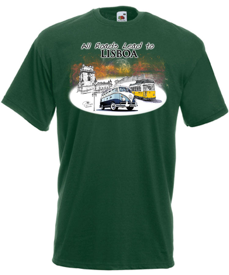 T-shirt All Roads Lead to Lisboa