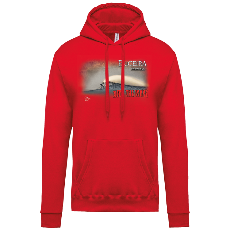 Sweatshirt Kariban com Capuz Ride the Wave Ericeira