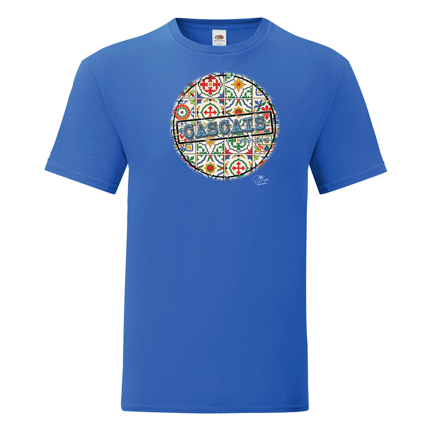 T-shirt Fruit of the Loom, Iconic, 150g, Pin Cascais