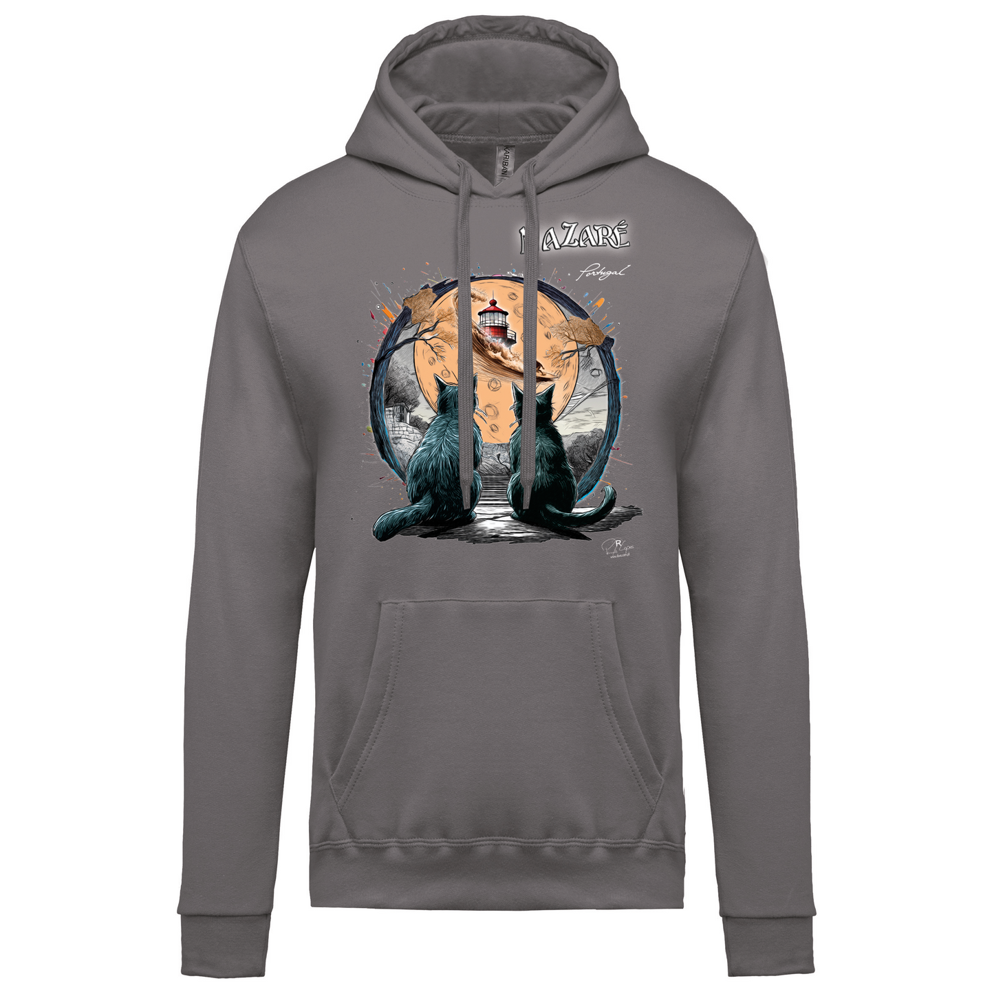 Sweatshirt Kariban com Capuz Luar Nazaré