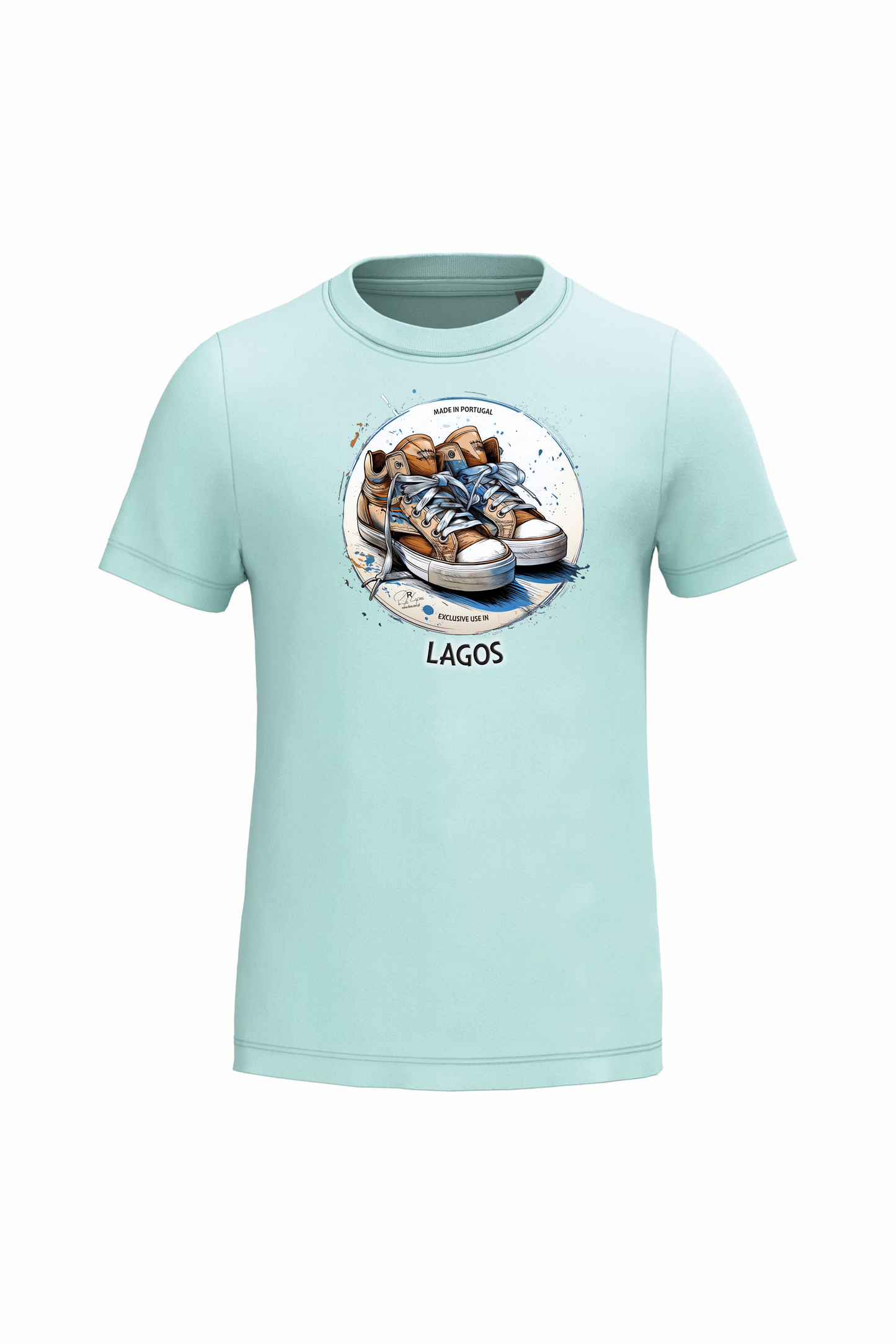 T-shirt de Criança Kariban Exclusive Lagos