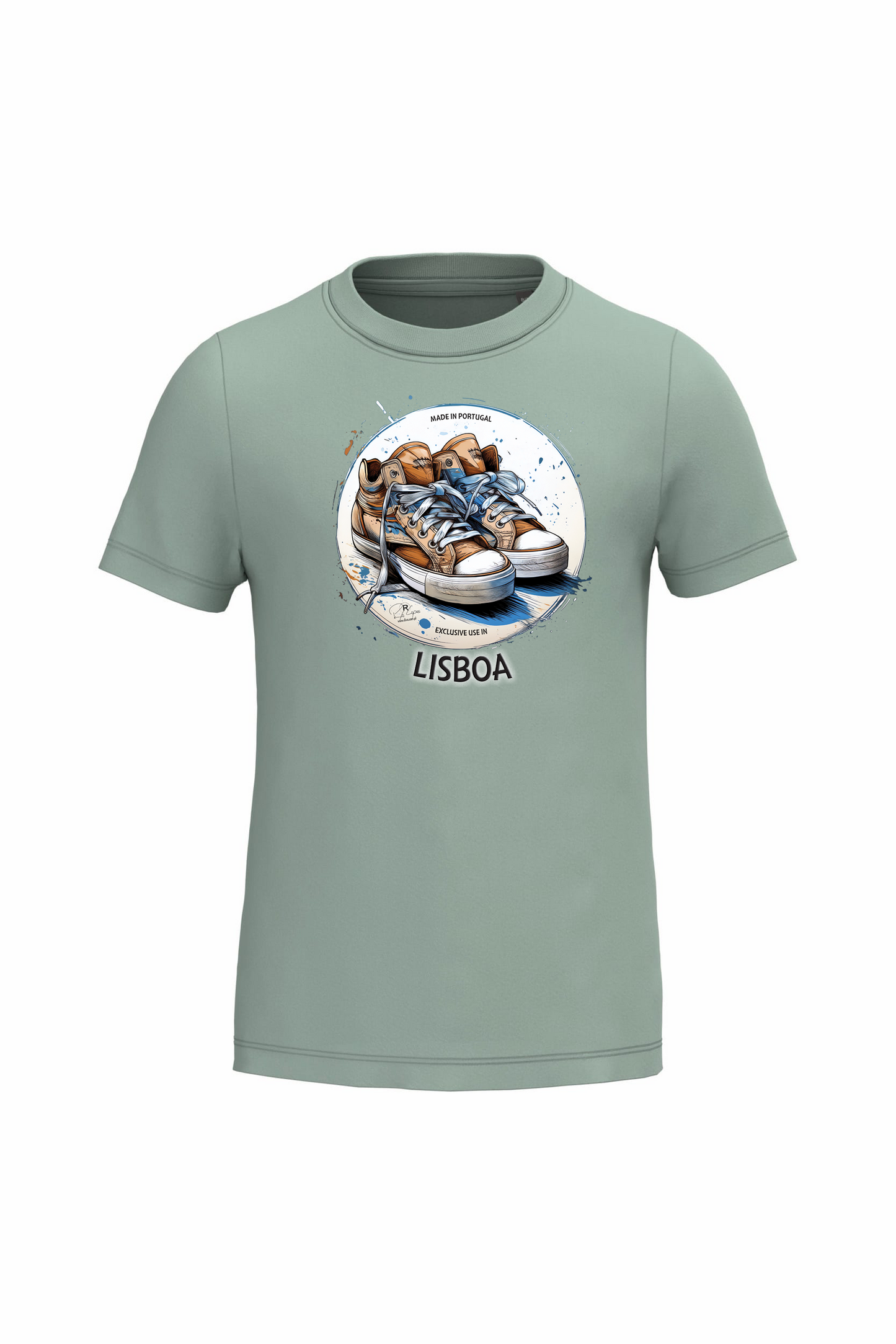 T-shirt de Criança Kariban Exclusive Lisboa