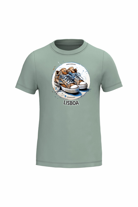 T-shirt de Criança Kariban Exclusive Lisboa