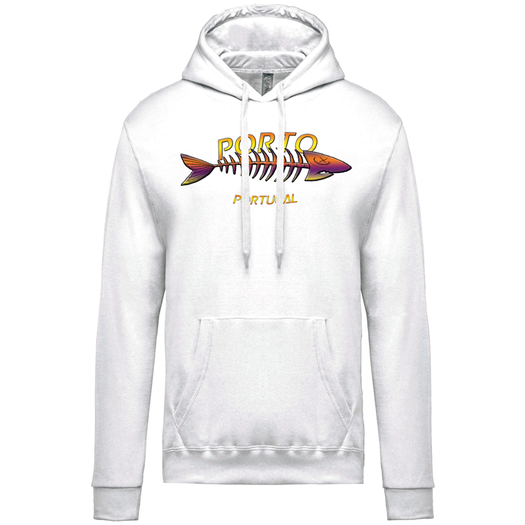 Sweatshirt Kariban com Capuz Espinha Porto
